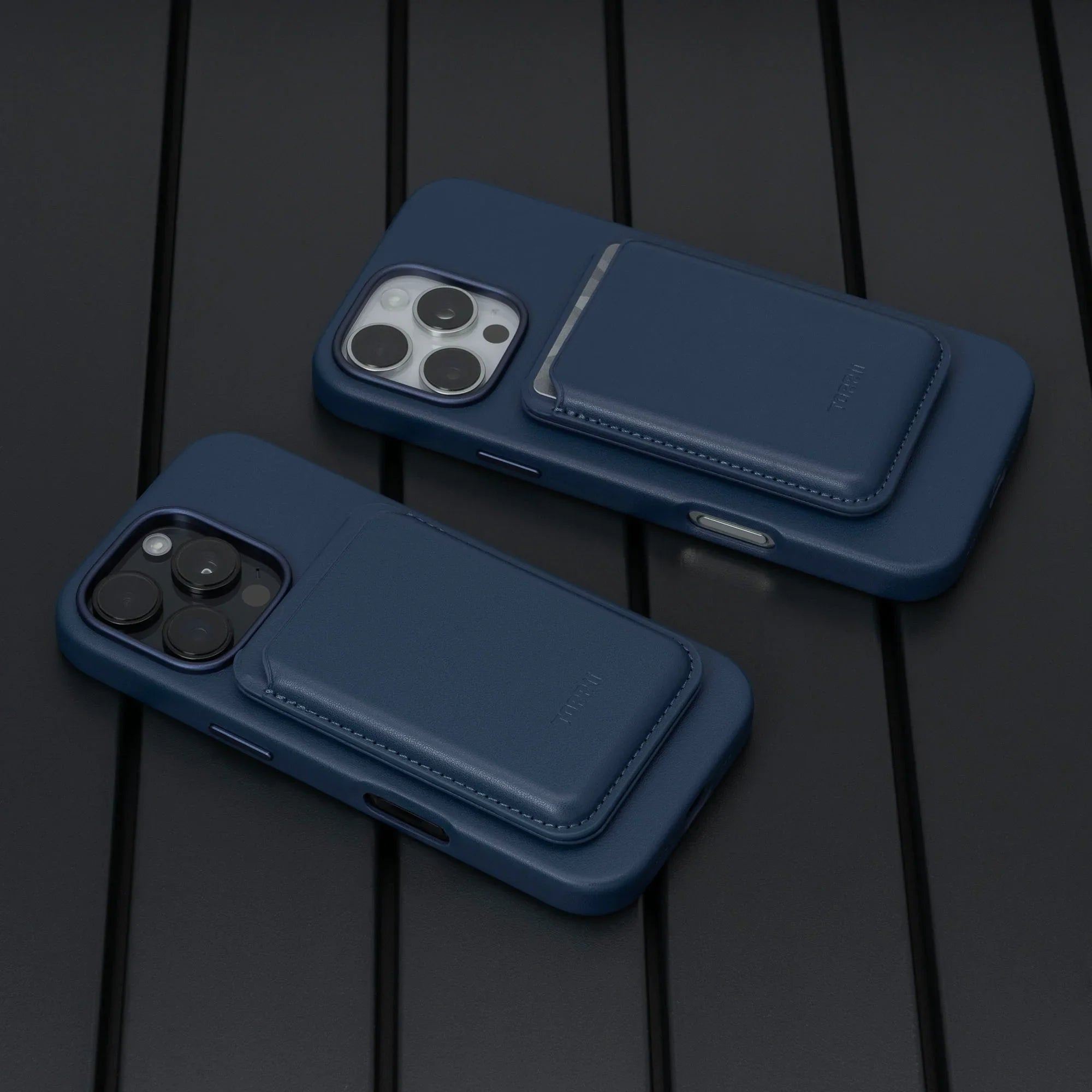 iPhone 16 Pro Torrii Koala MagSafe Case + Wallet Stand - Navy - Tashqila iPhone 16 Pro Torrii Koala MagSafe Case + Wallet Stand - Navy - Tashqila